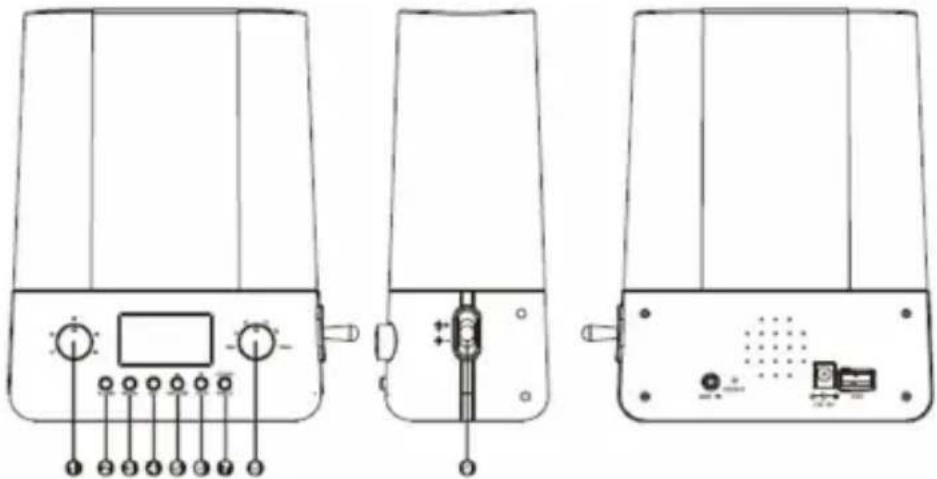 BASICXL BXLWKL10 - FUNCTION DE LOS BOTONES - 1