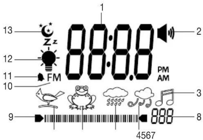 BEURER WL 30 - Display description - 1