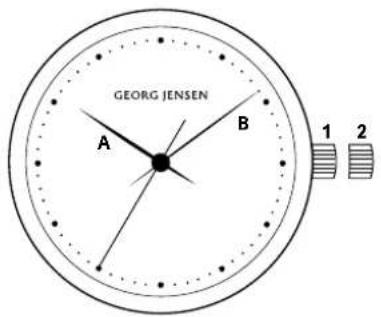 Georg Jensen K41ST71 - Brugervejledning : Quartzure - 1
