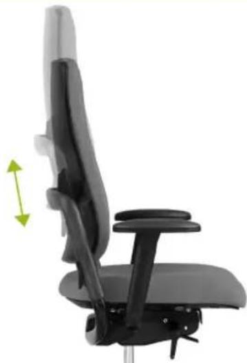 Rohde & Grahl Xenium Basic - Réglage synchronisé: hauteur du dossier et de la profondeur de l'ass - 2