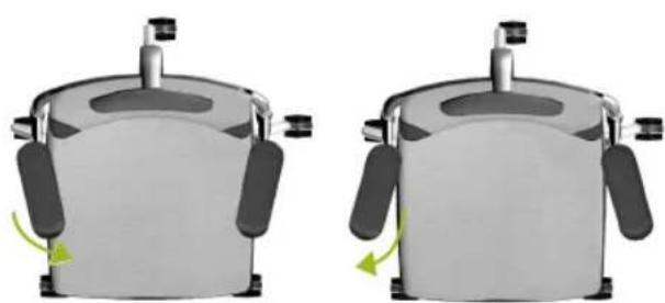 Rohde & Grahl Xenium Basic - Réglage des accoudoirs - 1