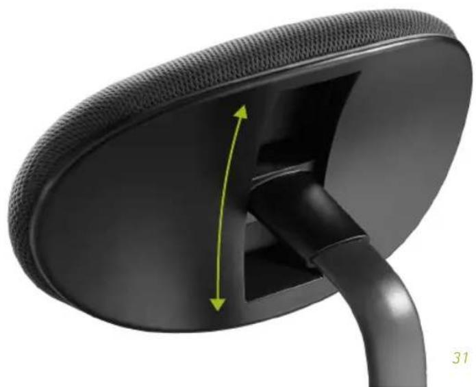 Rohde & Grahl Xenium Basic - Réglage de l'appuie-tête (en option) - 2