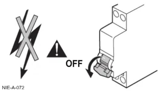 DE DIETRICH TWH Split FS 270 E - Absence prolongée - 1