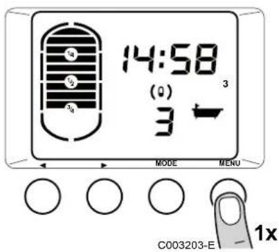 DE DIETRICH Kaliko TWH 200EV - Navigation dans les menus - 1