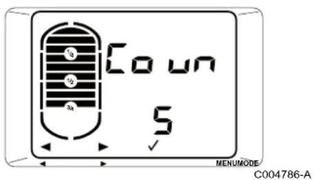 DE DIETRICH Kaliko TWH 200EV - ■ Remettre à zéro les compteurs - 1