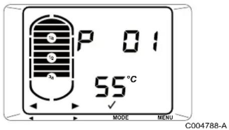 DE DIETRICH Kaliko TWH 200EV - Modifier les paramètres de production d'eau chaude sanitaire - 1