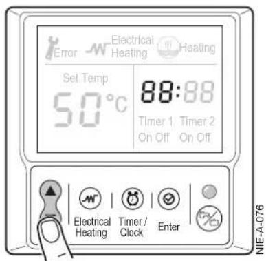 DE DIETRICH TWH Split FS 200 E - Utilisation de l'appareil - 2