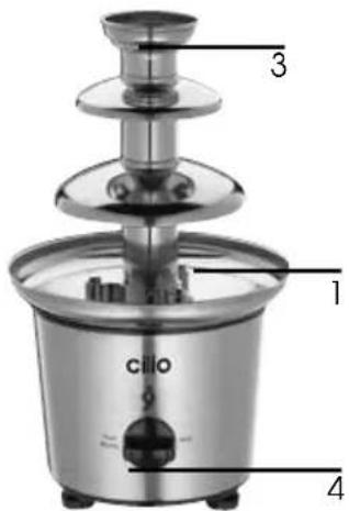 Cilio 490060 - Schmelzen im Gerät - 1