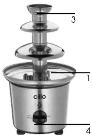 Cilio 490060 - Melting in the appliance - 1