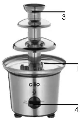 Cilio 490060 - Fonte dans l'appareil - 1