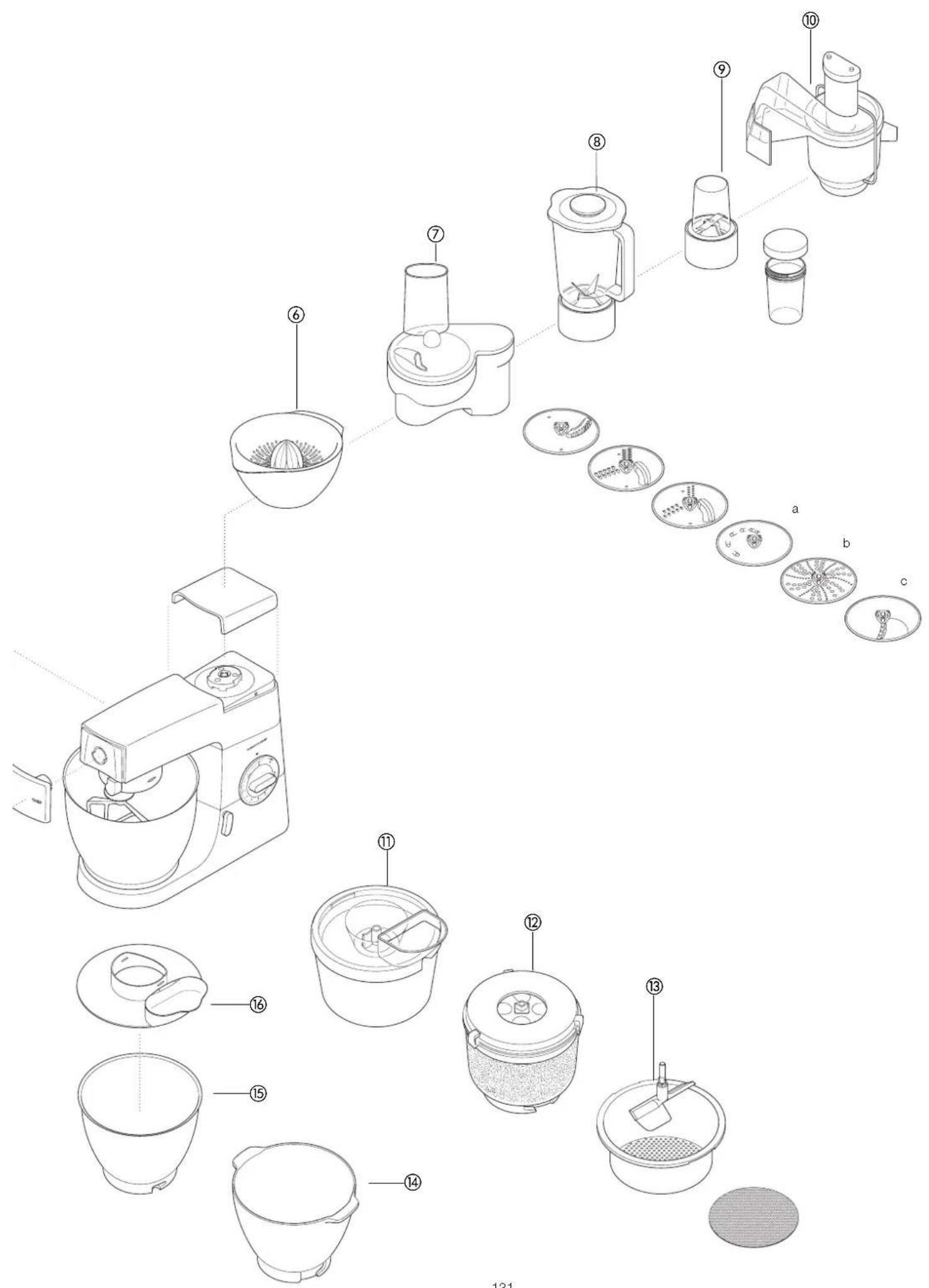 KENWOOD Chef KM335 - a hiba - 36