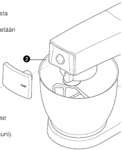 KENWOOD Chef KM331 - puhdistus - 1