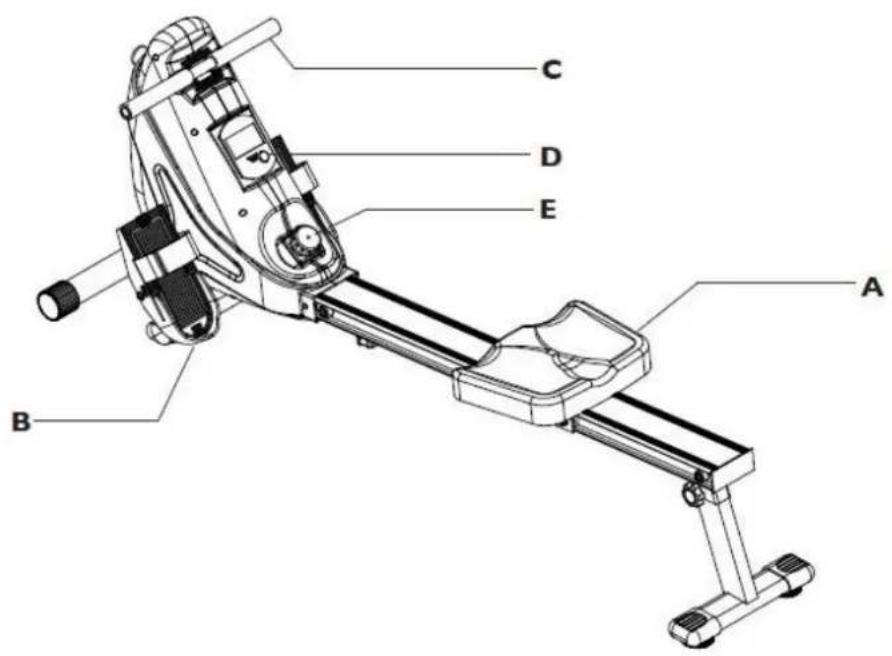 Toorx RowerForce - DANGER - 1