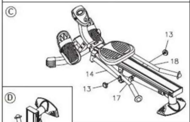Toorx RowerCompact - DANGER - 3