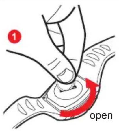 Kalenji 500 SD - Changement de piles. - 1