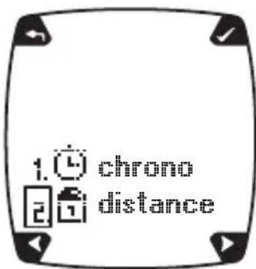 Kalenji 500 SD - Gérer sa liste d'indicateurs favoris - 2