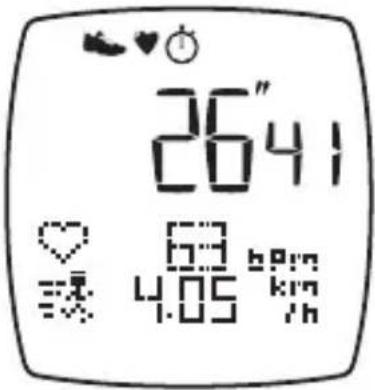 Kalenji 500 SD - Utilisation du mode DEFI. - 4