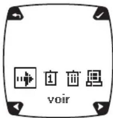 Kalenji 500 SD - Utilisation du mode DONNEES. - 1