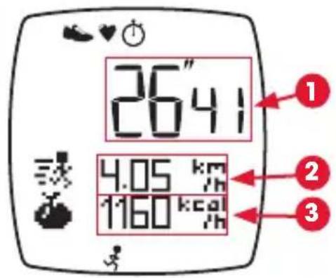 Kalenji 500 SD - Utilisation du mode FRACTIONNE. - 3
