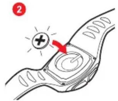 Kalenji 500 SD - Changement de piles. - 2