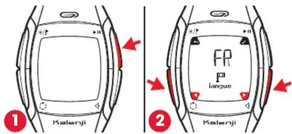 Kalenji 500 SD - Démarrage et paramétrage. - 1