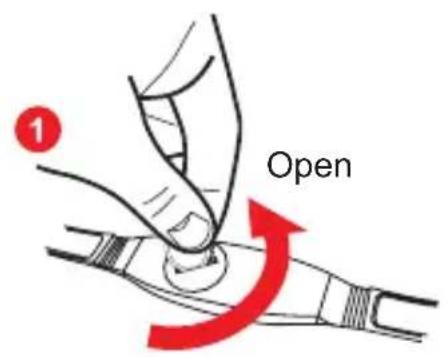 Kalenji 500 SD - Changer la pile de la ceinture cardio fréquencemètre. - 1