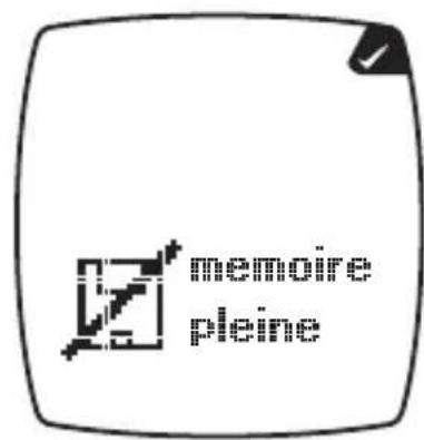 Kalenji 500 SD - Gestion de la mémoire. - 7