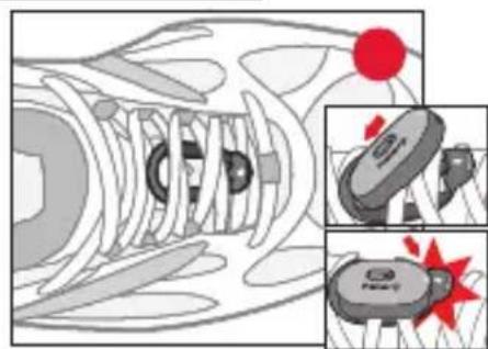 Kalenji 500 SD - Positionnement sur la chaussure. - 2