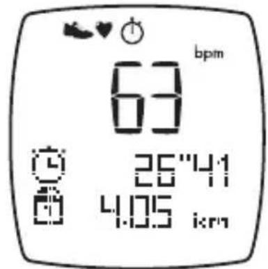 Kalenji 500 SD - Utilisation du mode DEFI. - 5