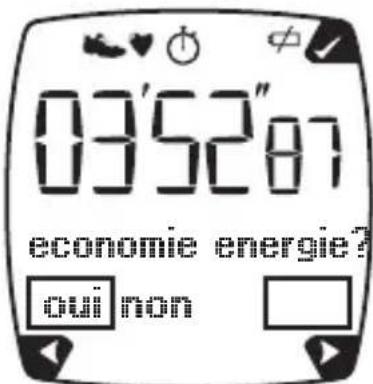 Kalenji 500 SD - Gestion de la pile. - 2