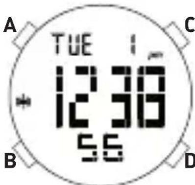 ADIDAS QFL103BA - Mode ALARME - 2