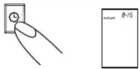 Marque Verte Digitensio BP 3BQ13 - Einstellen der Uhrzeit und des Datumss - 11