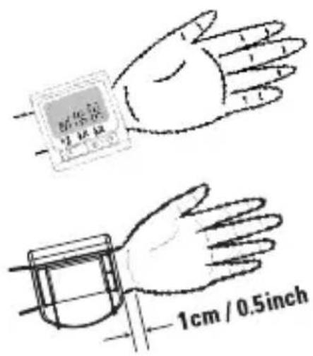 Marque Verte Digitensio BP 3BQ13 - Mise en place du brassard - 1