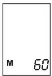 Marque Verte Digitensio BP 3BQ13 - Memoriseren van de LAST meting - 2