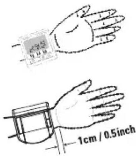 Marque Verte Digitensio BP 3BQ13 - Fitting the cuff - 1