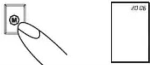 Marque Verte Digitensio BP 3BQ13 - Réglage de l'heure et de la date - 2