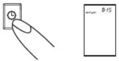 Marque Verte Digitensio BP 3BQ13 - Setting the time and date - 17