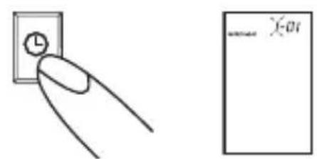 Marque Verte Digitensio BP 3BQ13 - Setting the time and date - 3