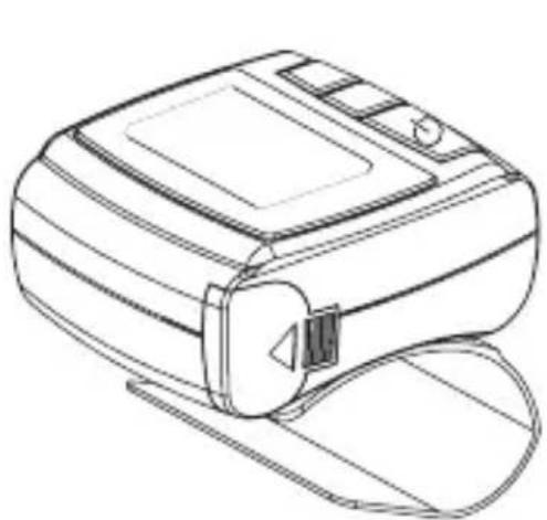 Marque Verte Digitensio BP 3BQ13 - Inserting the batteries - 1