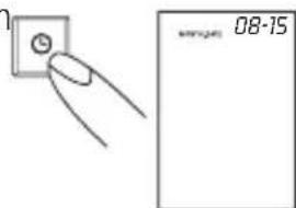 Marque Verte Digitensio BP 3BM13P - Hetijdstip en de datum instellen - 2