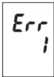 Marque Verte Digitensio BP 3BM13P - Fehlermeldungen/Störungen - 1