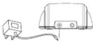 Marque Verte Digitensio BP 3BM13P - Using an AC adapter (special accessory) - 1