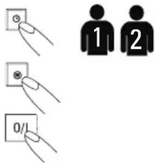 Marque Verte Digitensio BP 3BM13P - Select the User - 1