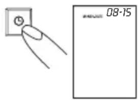Marque Verte Digitensio BP 3BM13P - Setting time and date - 2