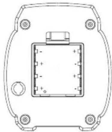Marque Verte Digitensio BP 3BM13P - Mise en place des piles - 2