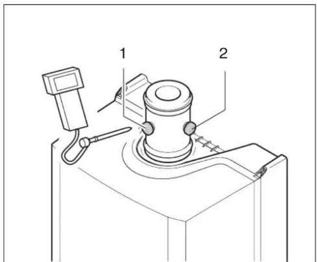 BUDERUS Logamax plus GB02224K - Contrôle du dispositif de régulation et des mesures de sécurité - 1