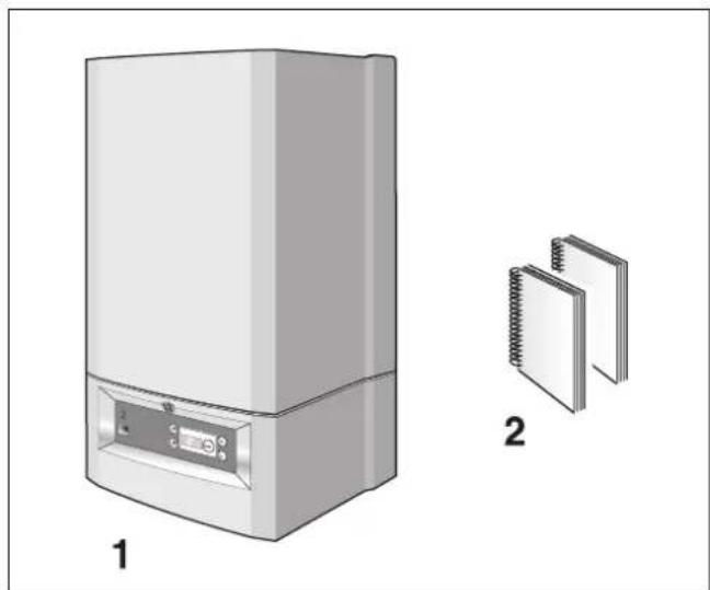 BUDERUS Logamax plus GB02224K - Contenu de la livraison - 1