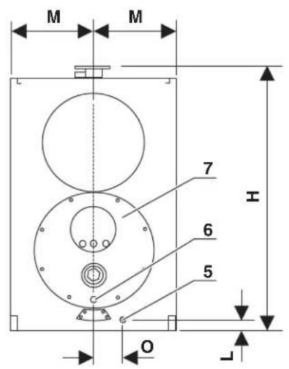 BUDERUS SB745WS - Raccordements hydrauliques - 1