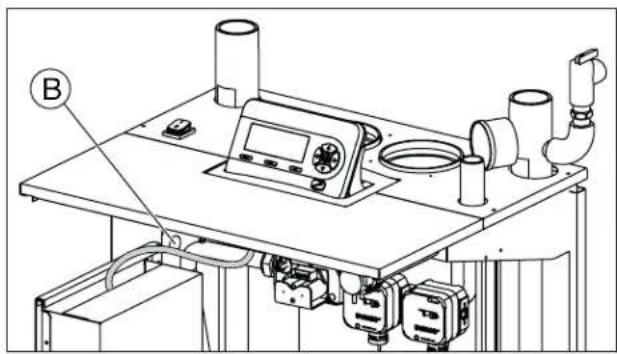 BUDERUS SSB255 - Connexion du cable d'alimentation - 3