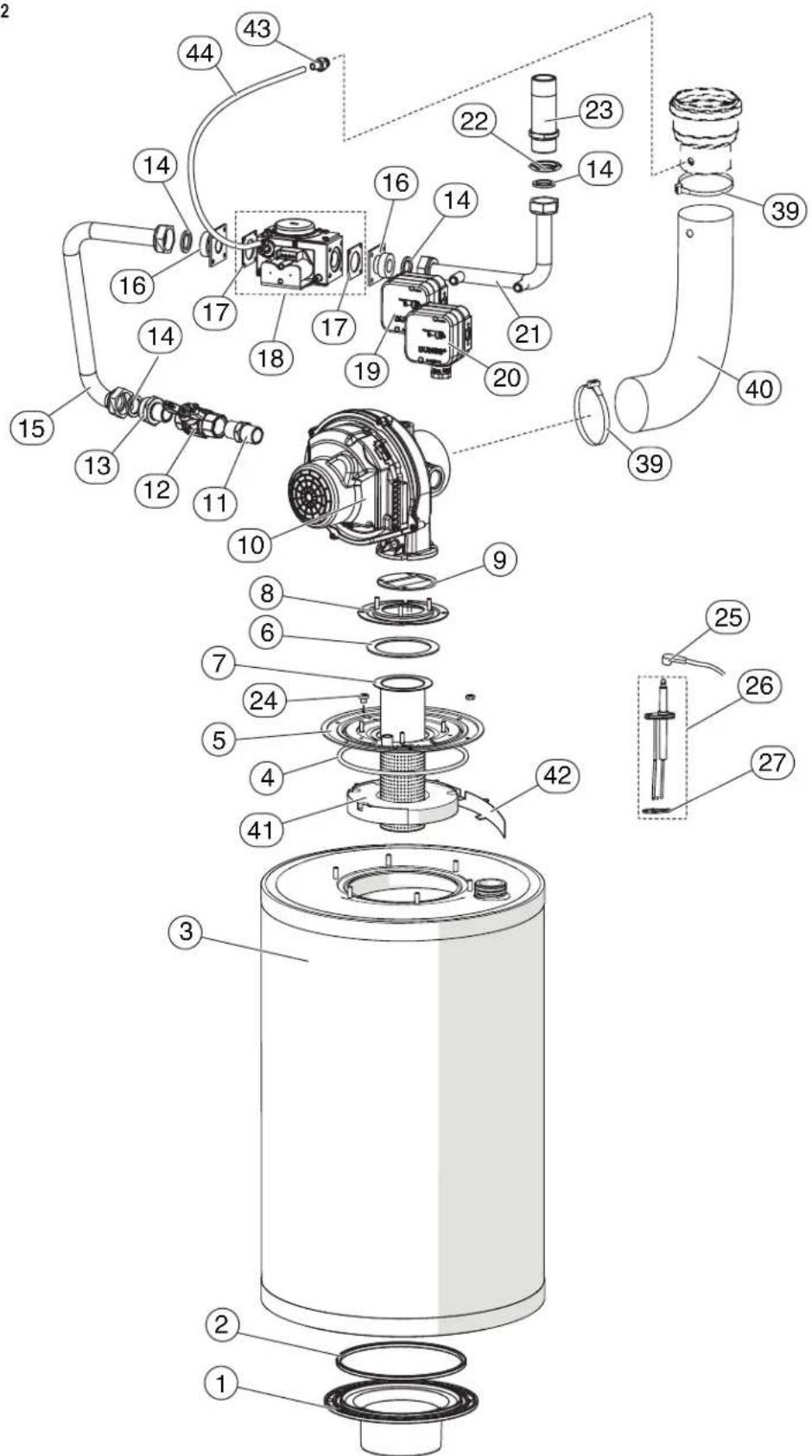 BUDERUS SSB255 - Pièces de rechange - 5